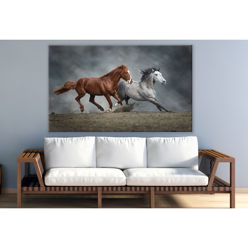 Two Horses Running Photograph Print 100% Australian Made