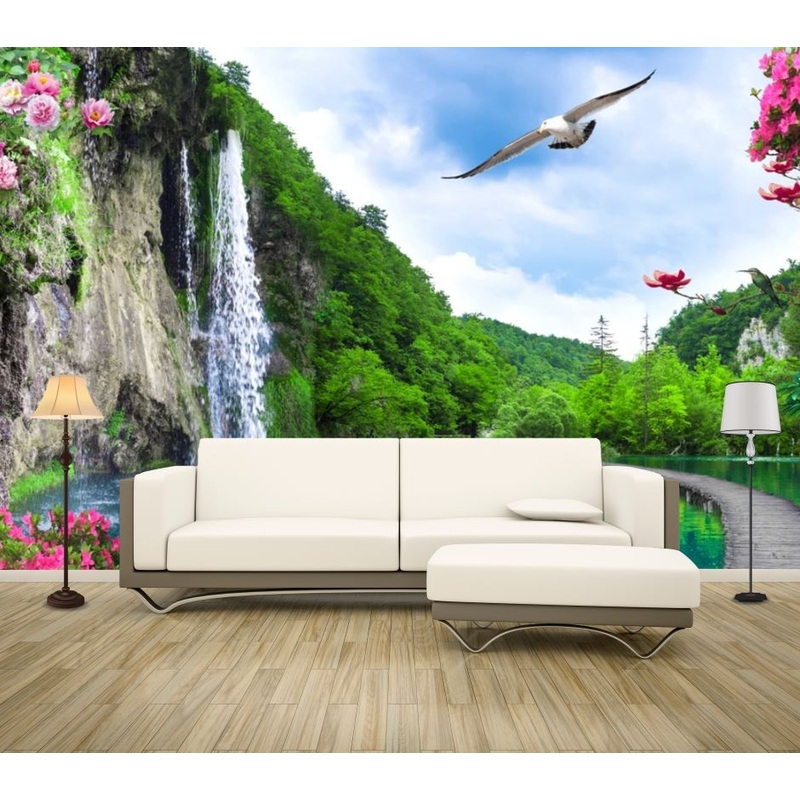 Wallpaper Murals Peel and Stick Removable Stunning Landscape View High Quality