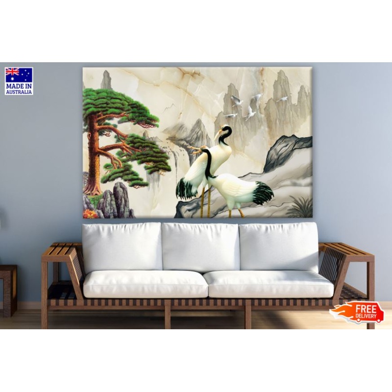 Birds & Nature Scenery 3D Design Print 100% Australian Made