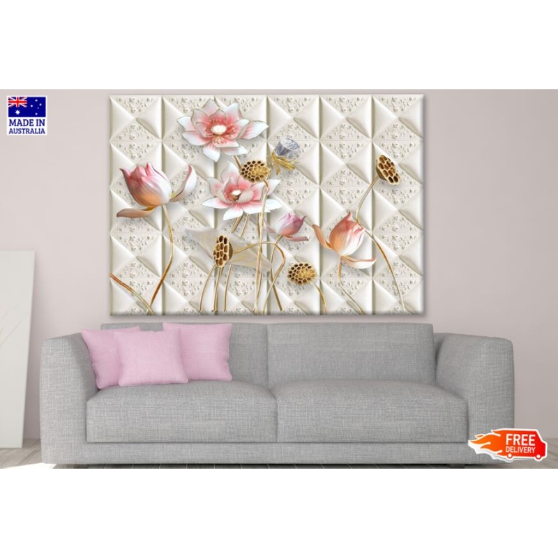 Colorful Floral 3D Design Print 100% Australian Made