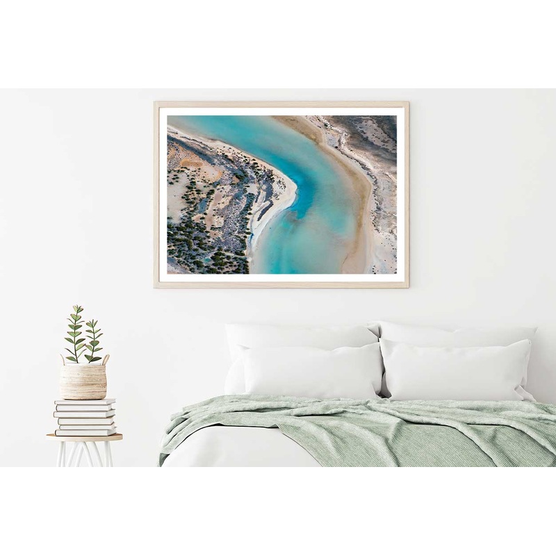 Blue & Green Peron Park Aerial View Photograph Home Decor Premium Quality Poster Print Choose Your Sizes