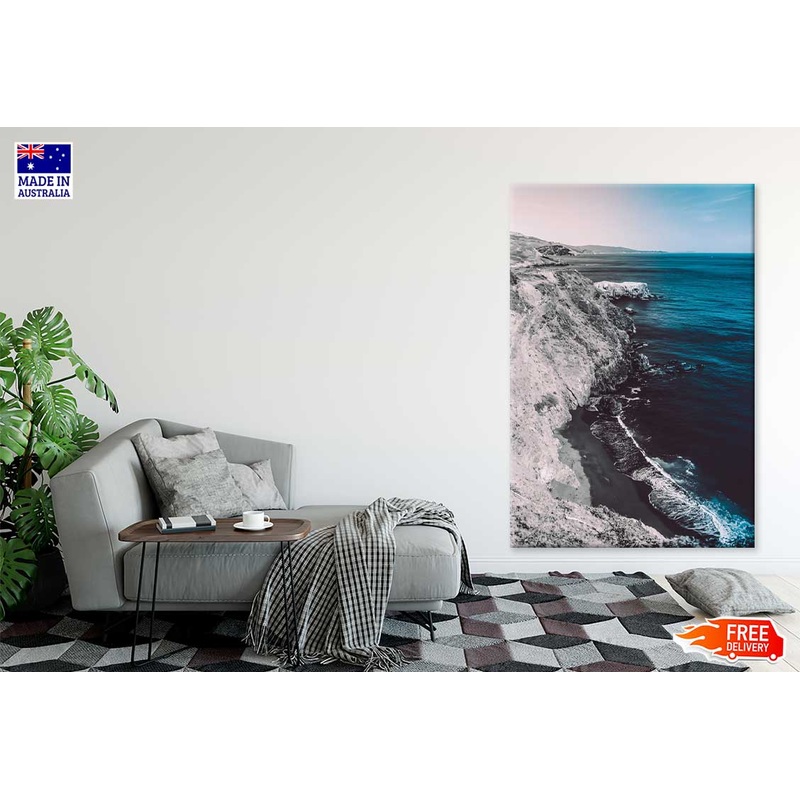 Roche Side Sea Blue Sky Scenery Photograph Print 100% Australian Made