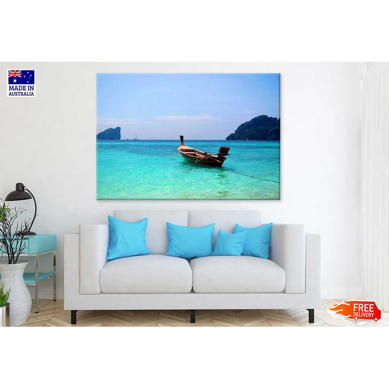 Thailand Seaside Scenery View Photograph Print 100% Australian Made