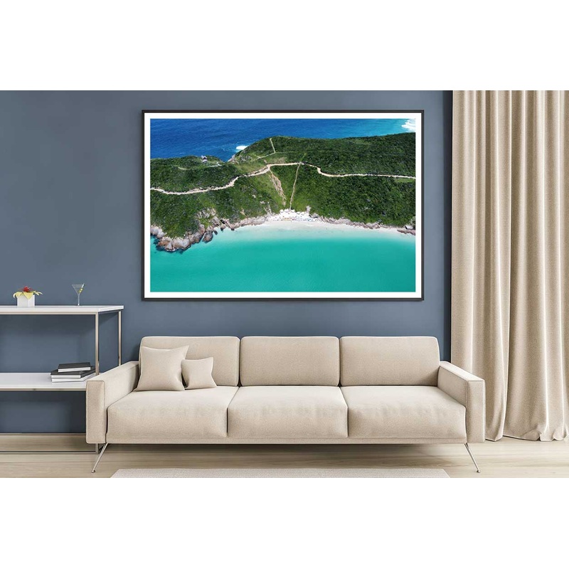 Aerial Prainhas do Atalaia Photograph Brazil Home Decor Premium Quality Poster Print Choose Your Sizes