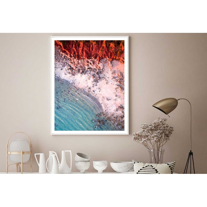 Aerial View Cable Sea Photograph Australia Home Decor Premium Quality Poster Print Choose Your Sizes