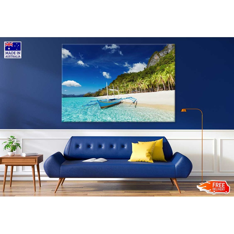 Beach South China Sea Philippines Print 100% Australian Made