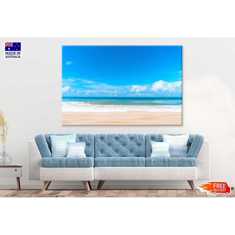 Tropical Beach & Blue Sky Scenery Photograph Print 100% Australian Made