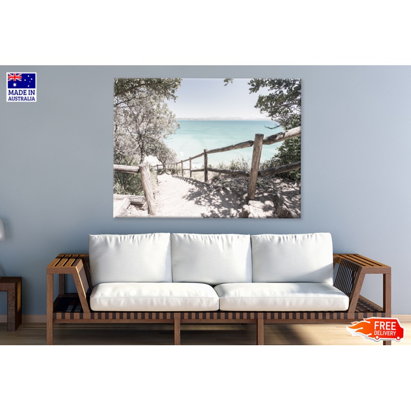 Wategoes Beach in Byron Bay View Print 100% Australian Made