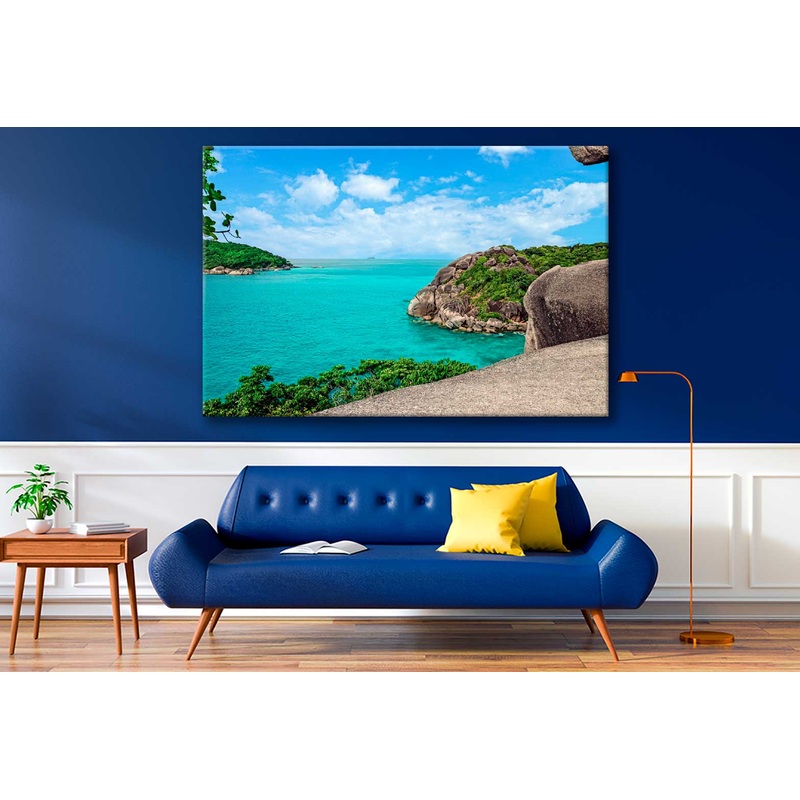 Bella Home Tropical Beach Island in Thailand Print Canvas Ready to hang