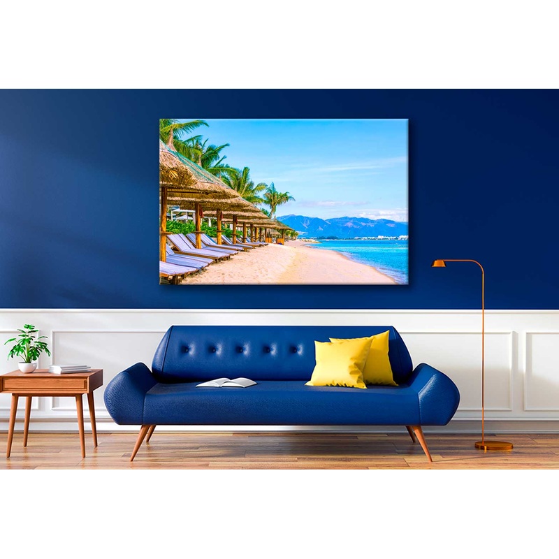 Bella Home The Tropical Natural Scenery Print Canvas Ready to hang