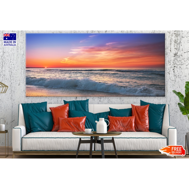 Beautiful Sea View Sunset Print 100% Australian Made
