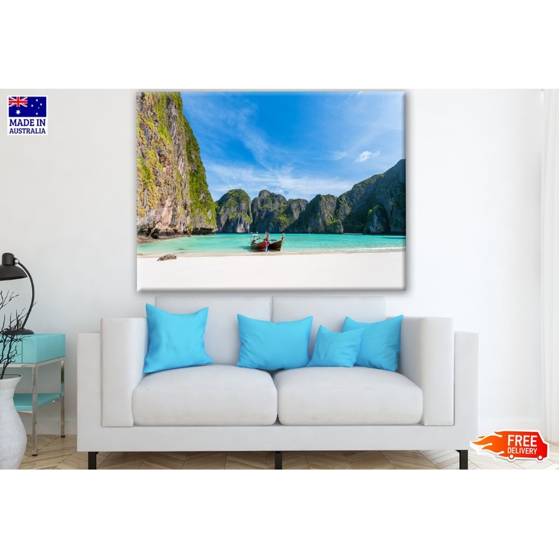 Beach with Rocks Print 100% Australian Made