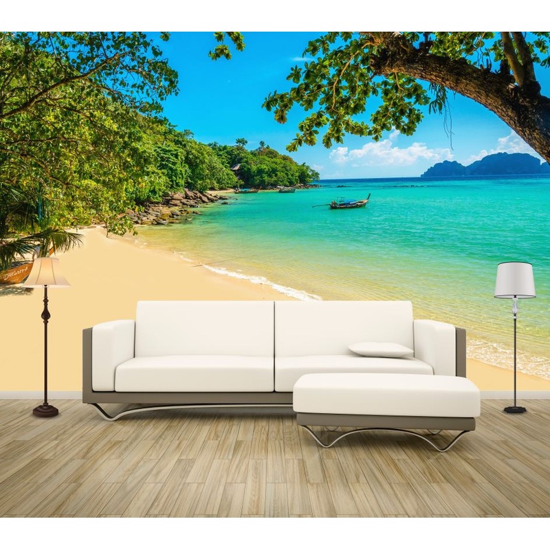 Wallpaper Murals Peel and Stick Removable Stunning Beach High Quality