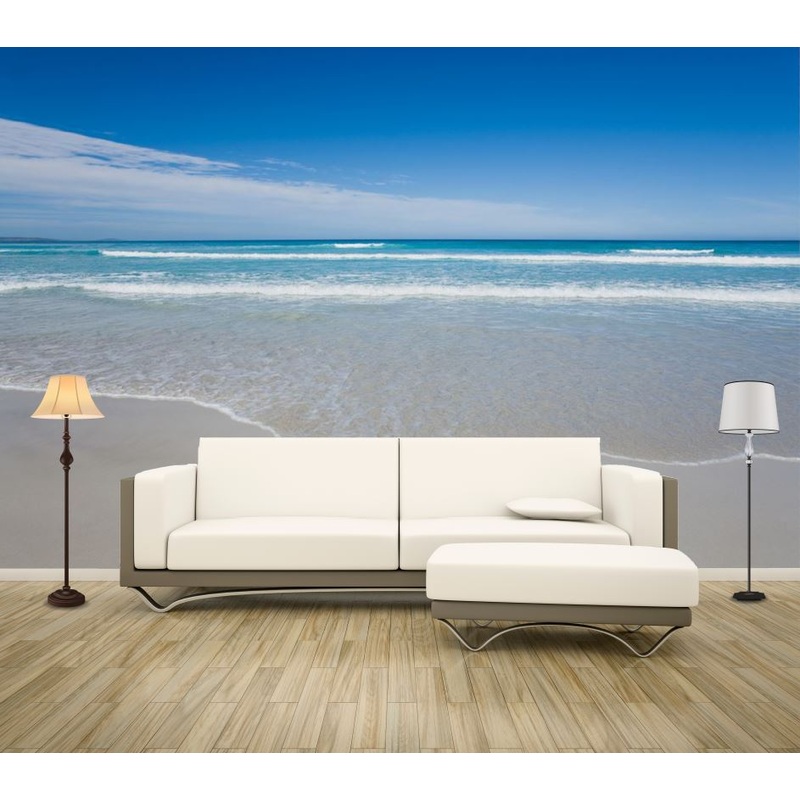 Wallpaper Murals Peel and Stick Removable Stunning Beach View High Quality