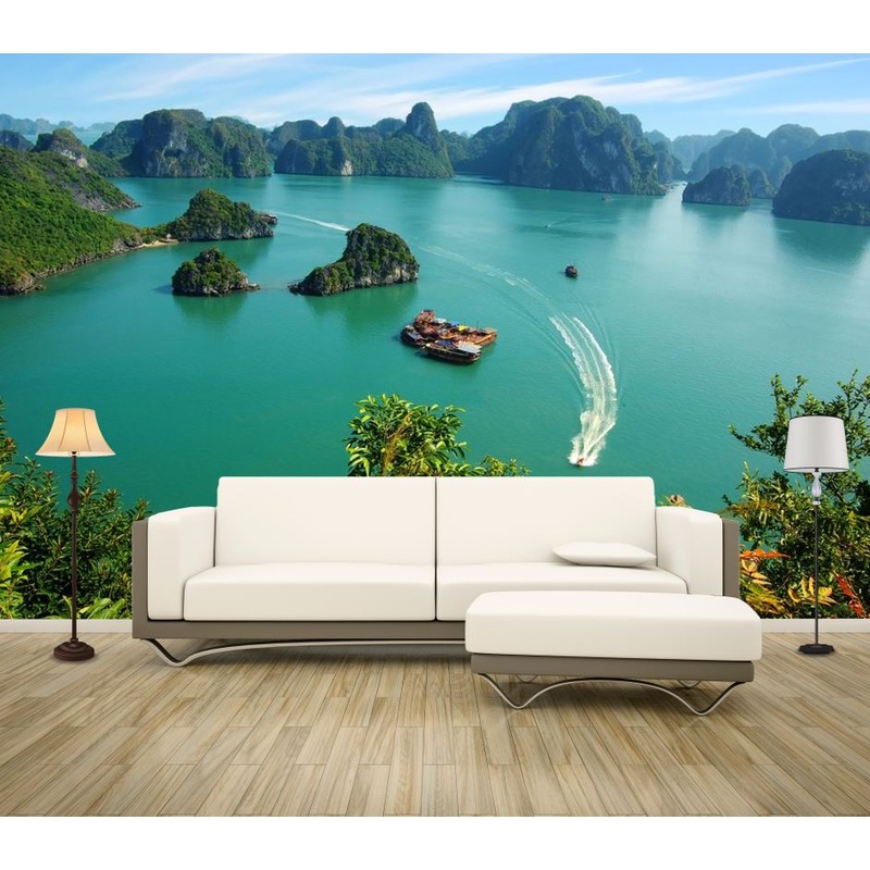 Wallpaper Murals Peel and Stick Removable Stunning Island Beach High Quality
