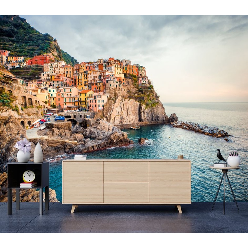 Wallpaper Murals Peel and Stick Removable City & Beach Scenery High Quality