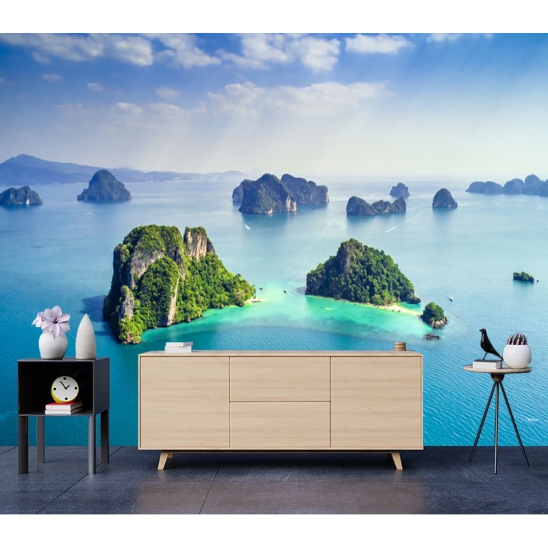 Wallpaper Murals Peel and Stick Removable Surrounding Islands of Koh Yao Noi, Phuket, Thailand High Quality