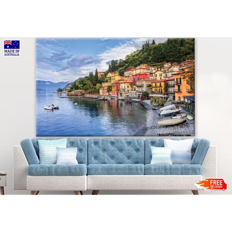Town of Menaggio on lake Como, Milan, Italy Photograph Print 100% Australian Made