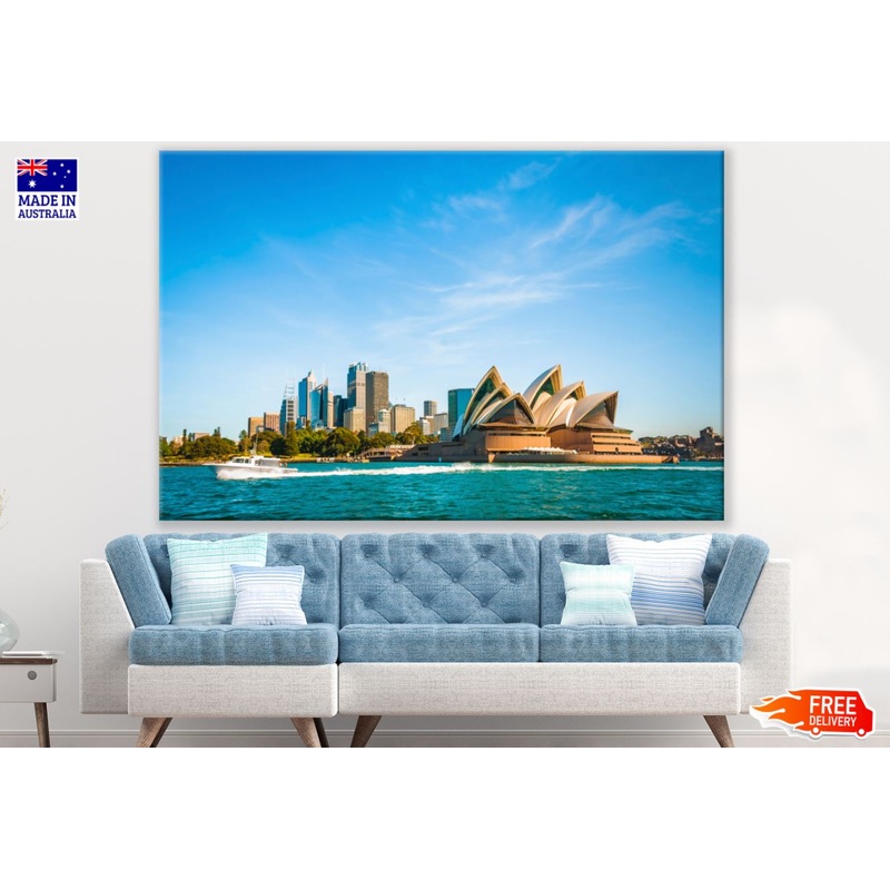 Sydney City & Sea Photograph Print 100% Australian Made