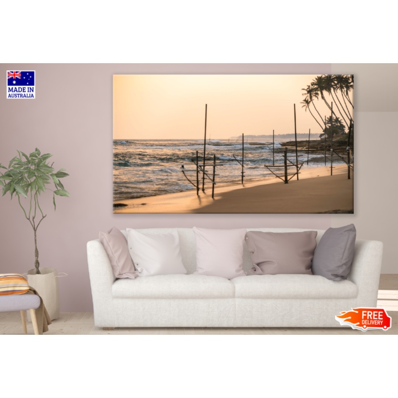 Beach & Sunset View Print 100% Australian Made
