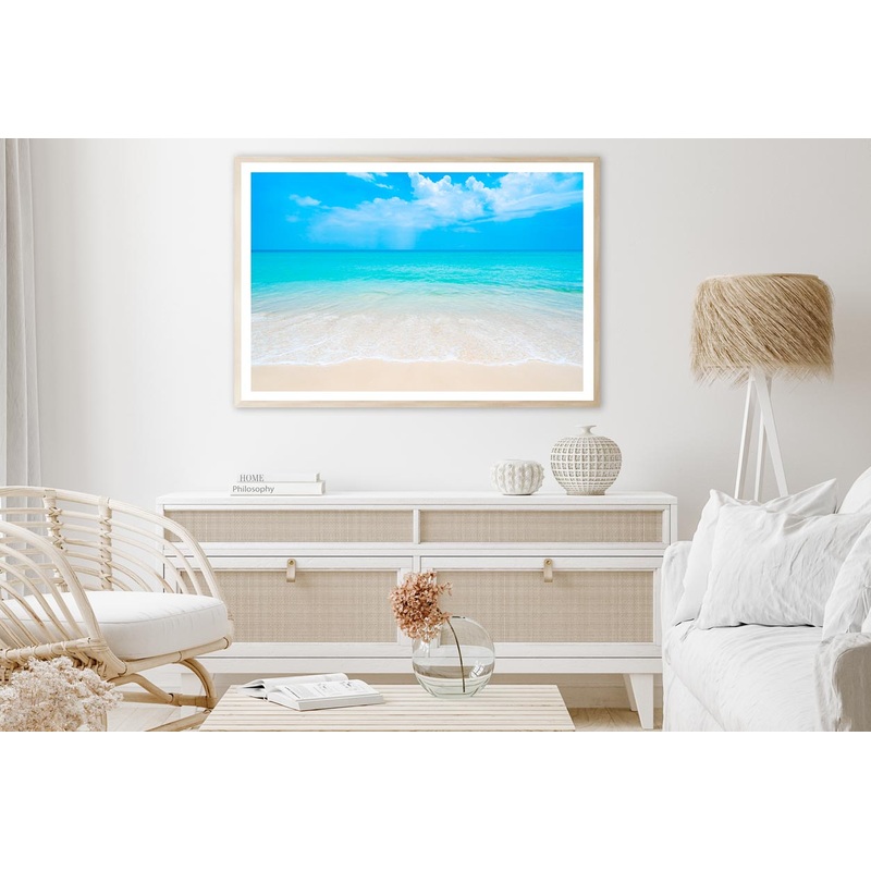 Beautiful White Beach of Southern Thailand Home Decor Premium Quality Poster Print Choose Your Sizes
