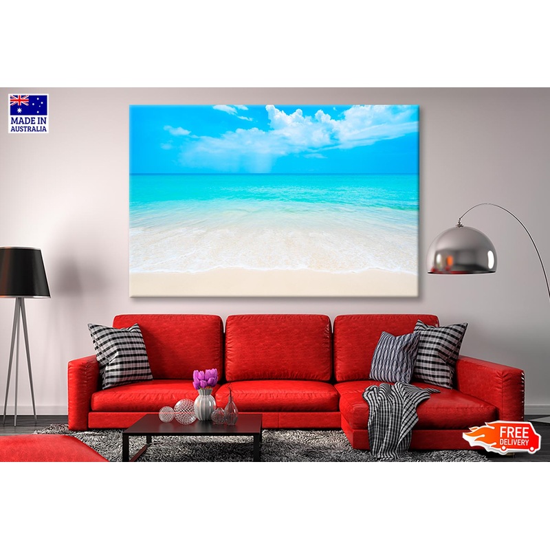Beautiful White Beach of Southern Thailand Wall Art Decor 100% Australian Made