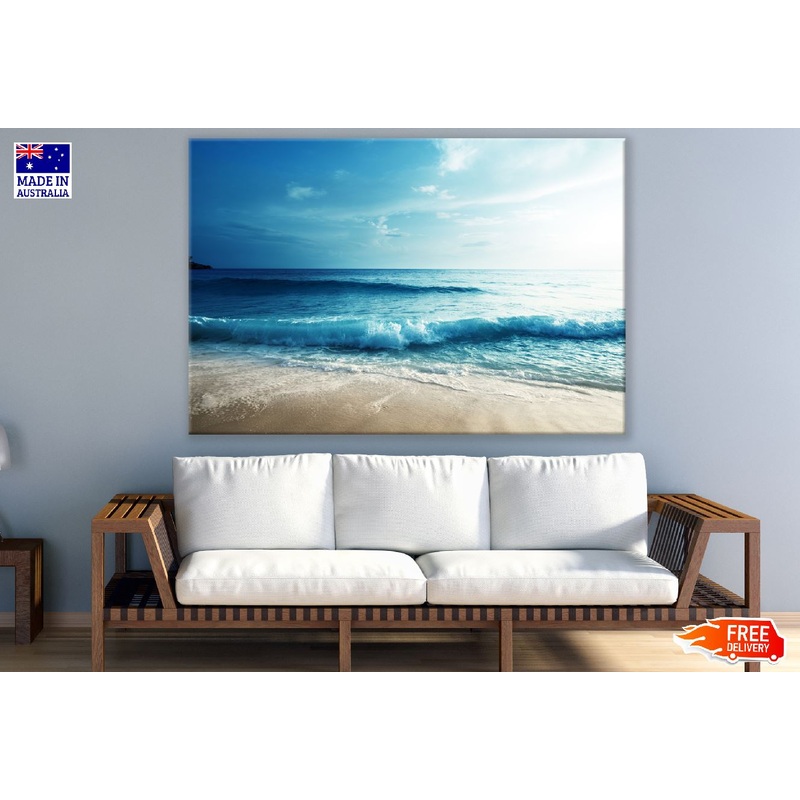 Sunlight on Seychelles Beach Photograph Print 100% Australian Made