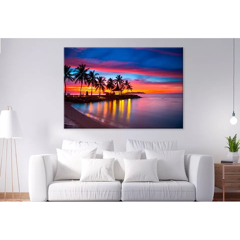 Sunrise From North Borneo Wall Art Decor 100% Australian Made