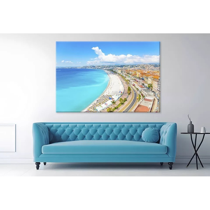 Vibrant Classic French Riviera Wall Art Decor 100% Australian Made