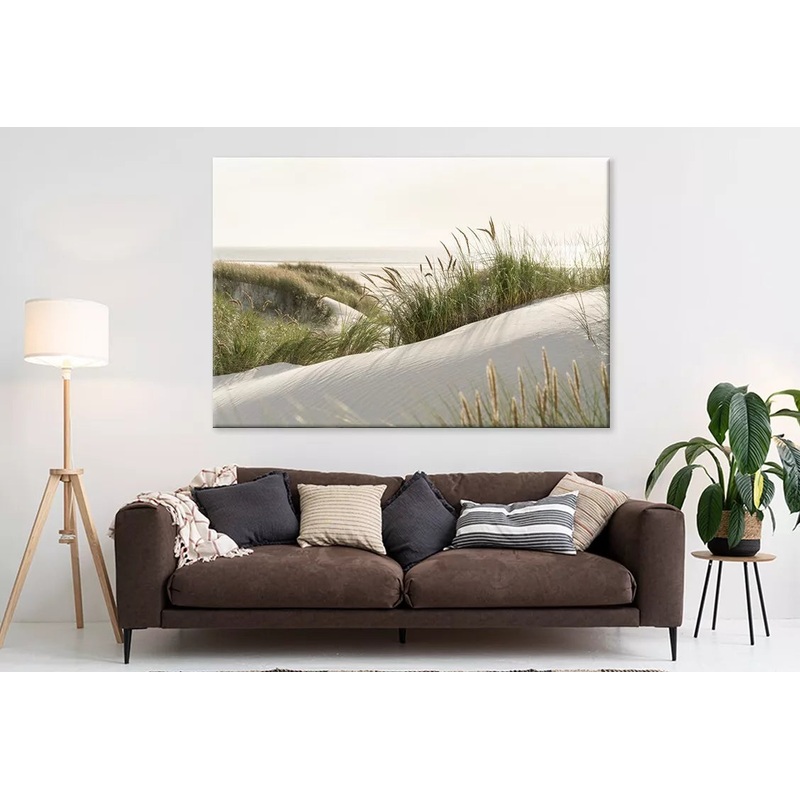 Vibrant Sunset In The Dunes Wall Art Decor 100% Australian Made