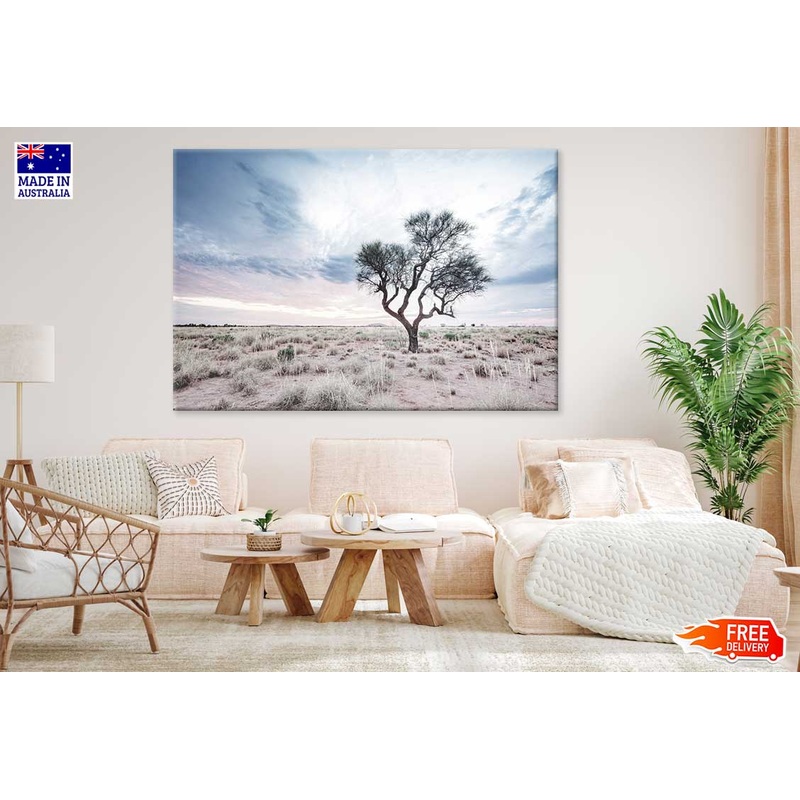 Alone Hakea Tree View Photograph Print 100% Australian Made