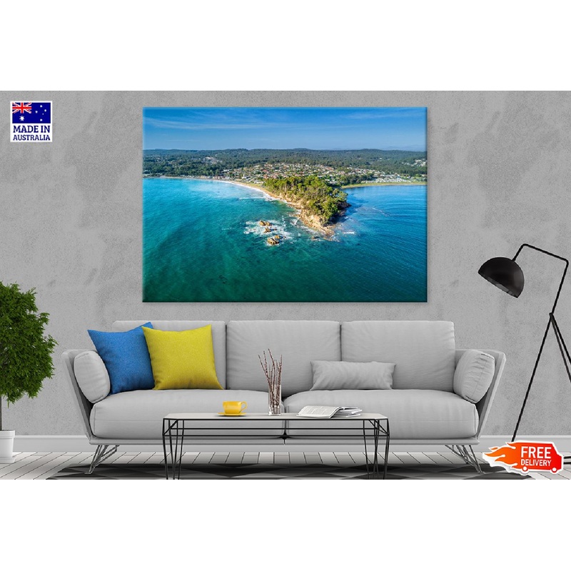 Batemans Bay Aerial Photograph Print 100% Australian Made