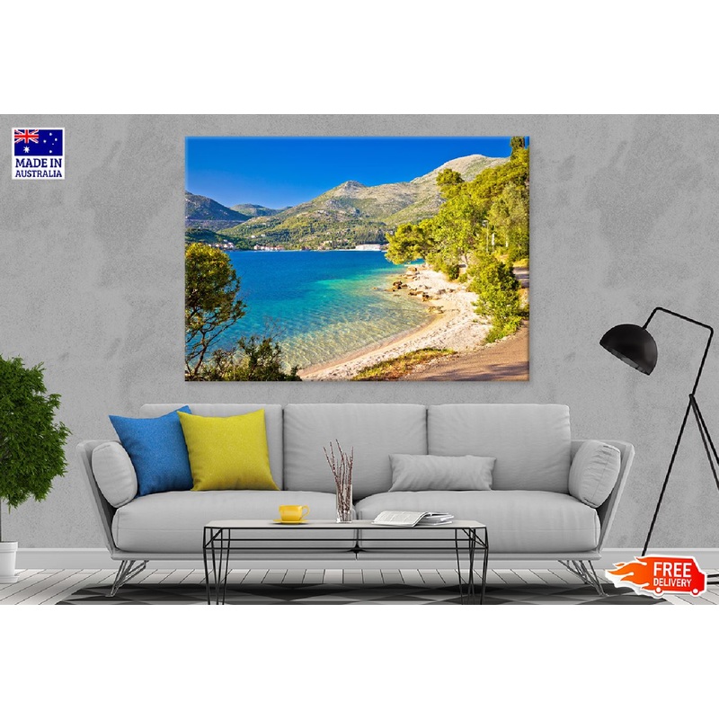 Adriatic Sea View Photograph Croatia Print 100% Australian Made