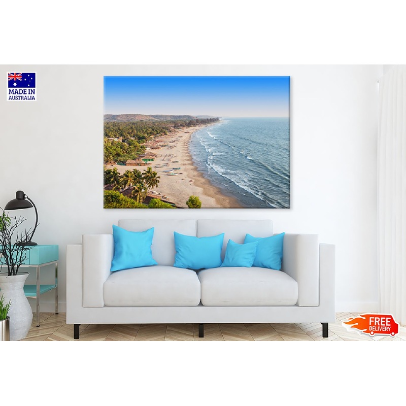 Arambol Beach Landscape Goa India Photograph Print 100% Australian Made