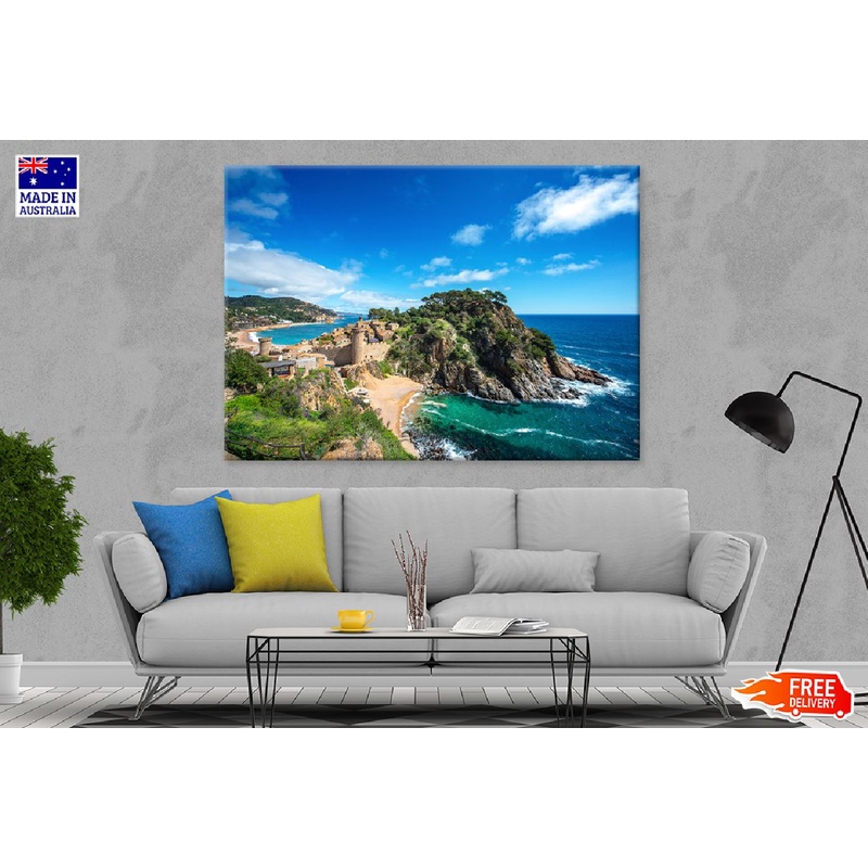 Badia de Tossa Bay Beach Photograph Spain Print 100% Australian Made