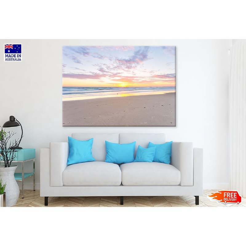 Sunrise at Seashore View Photograph Print 100% Australian Made