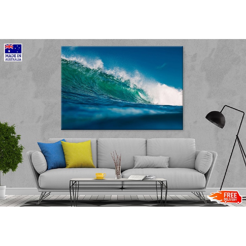 Turquoise Wave Ocean Photograph Print 100% Australian Made