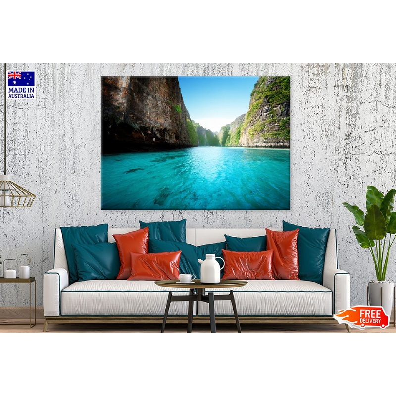 Bay at Phi Phi Island Photograph in Thailand Print 100% Australian Made