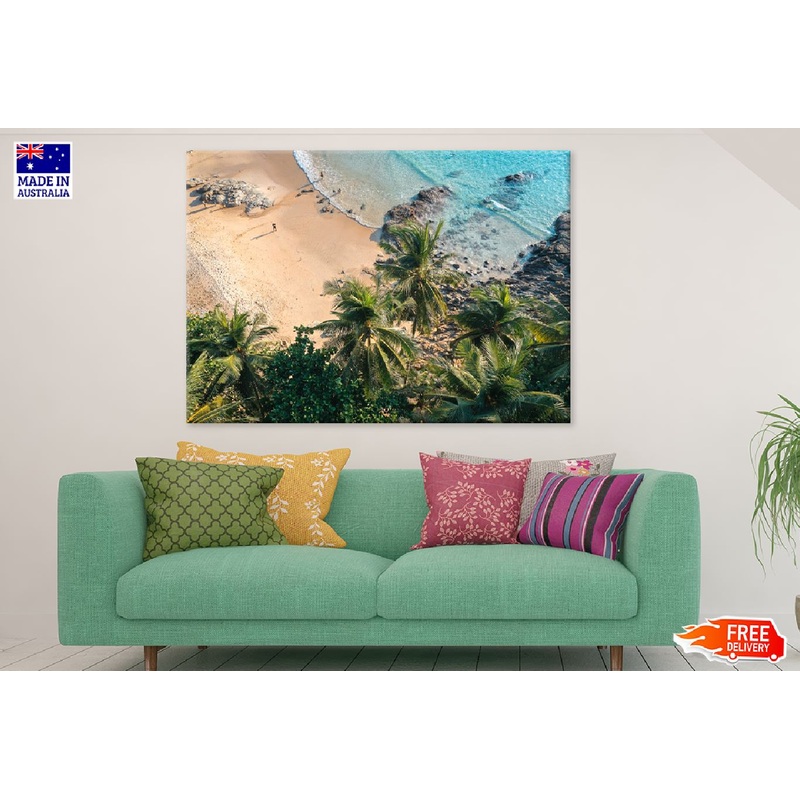 Surin Beach in Phuket Aerial View Photograph Print 100% Australian Made