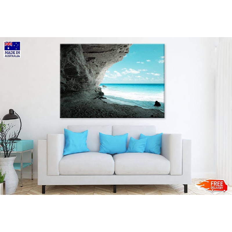Ageeba Beach View From Cave Photograph Print 100% Australian Made