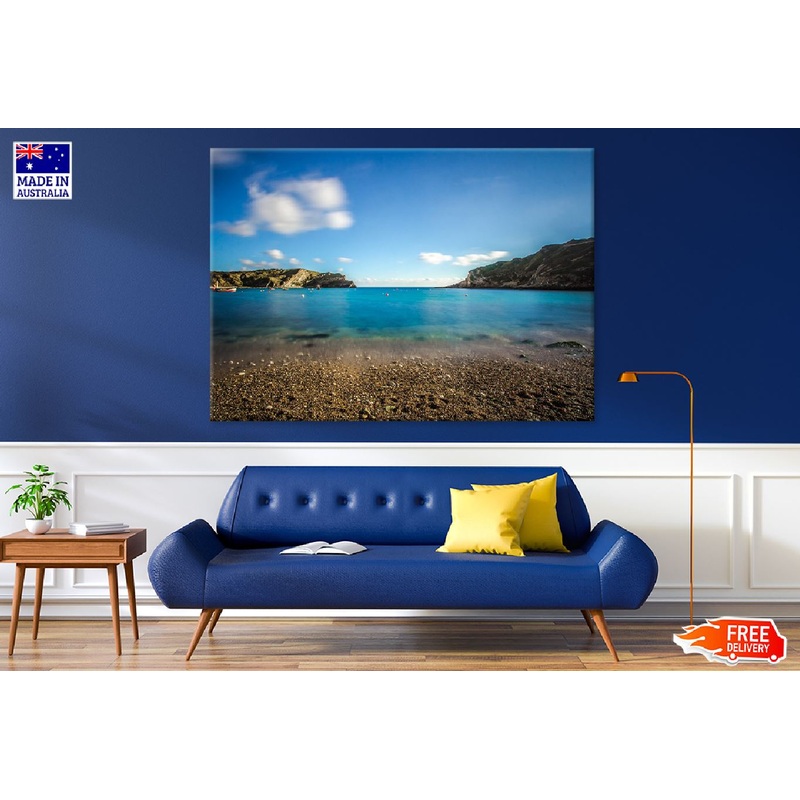 Beach Lulworth Cove View Photograph Print 100% Australian Made