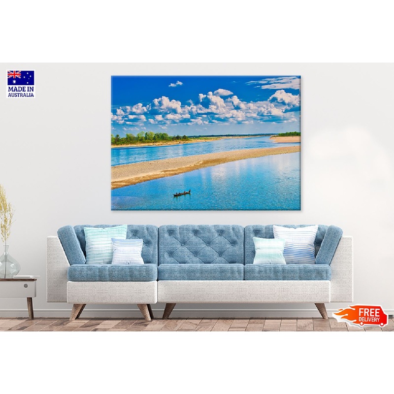 Beach Sunny Day View Photograph Print 100% Australian Made