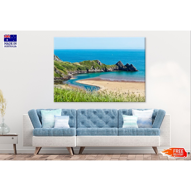 Wales Sea Island View Photograph Print 100% Australian Made