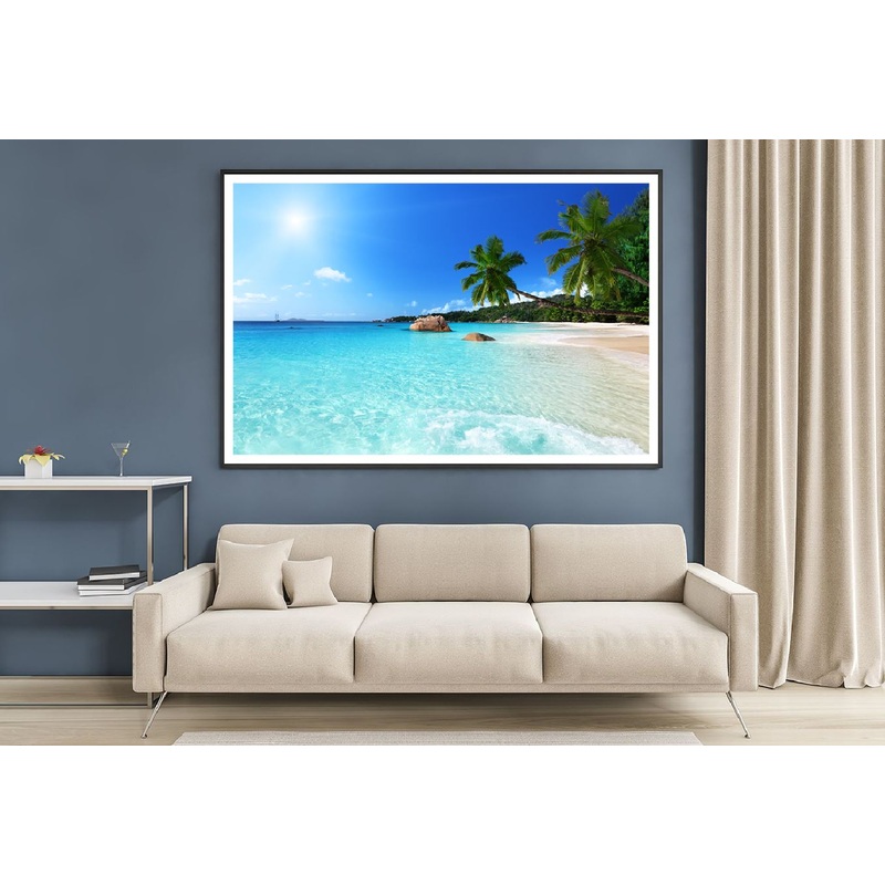 Anse Lazio Beach Praslin Island Photograph Home Decor Premium Quality Poster Print Choose Your Sizes