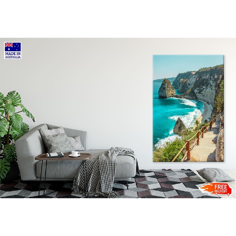 Atuh Beach Nusa Penida Island Photograph Print 100% Australian Made