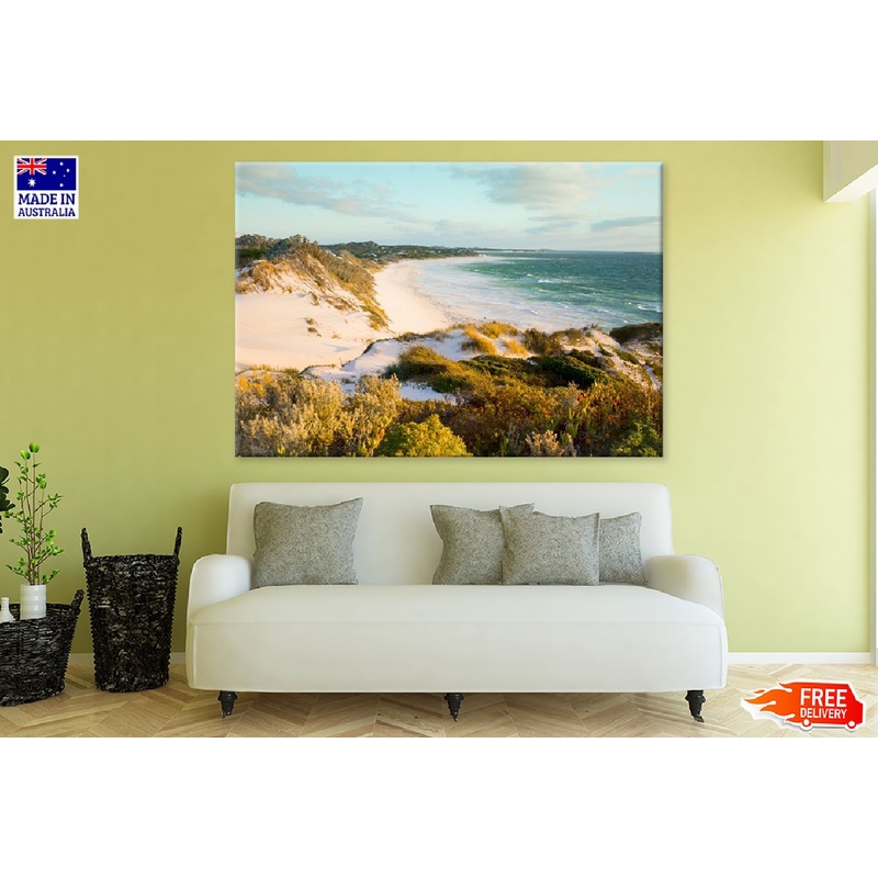 Australia Beach Sand Dunes View Photograph Print 100% Australian Made