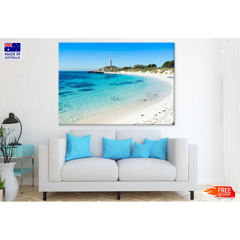 Tower & Sea Sky Scenery View Photograph Print 100% Australian Made