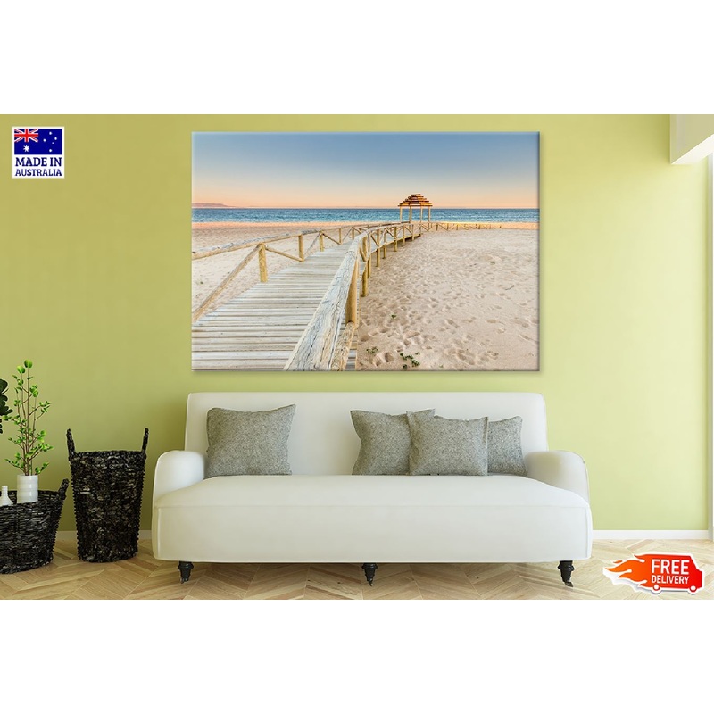 Trafalgar Coast Boardwalk to Sea Photograph Print 100% Australian Made