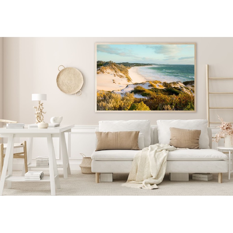 Australia Beach Sand Dunes View Photograph Home Decor Premium Quality Poster Print Choose Your Sizes