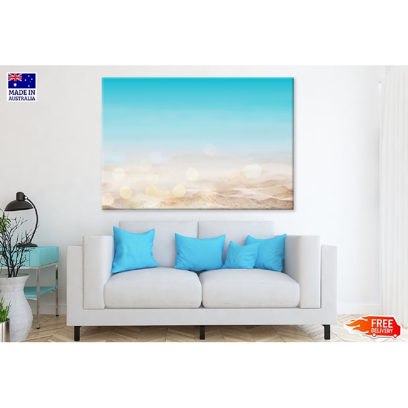 Summer Beach Sand View Photograph Print 100% Australian Made